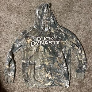 Duck Dynasty camo hoodie size small